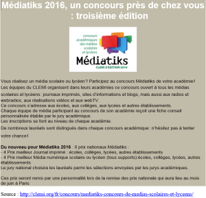 Médiatiks 2016_affiche