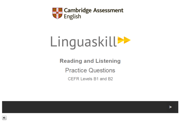 Linguaskill Reading Listening Practice Learn English 4884
